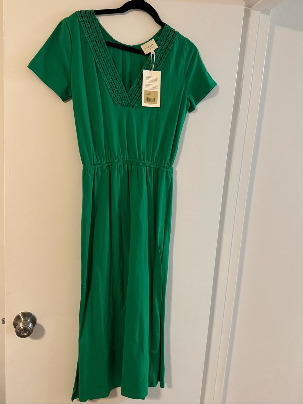 NWT Sezane Monica Maxi Dress. Size M - Picture 2 of 3